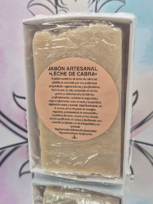 Jabón de Leche de Cabra de Miaqua Perfums - Hidratación, Rejuvenecimiento y Equilibrio Energético