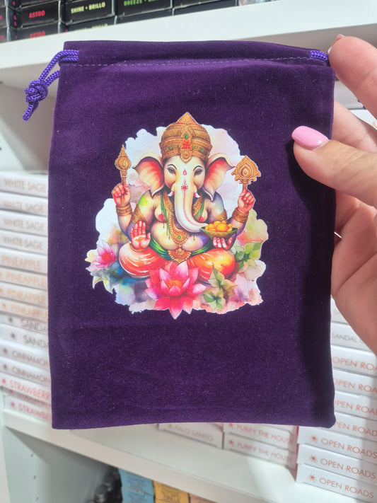 Bolsa Terciopelo Ganesha