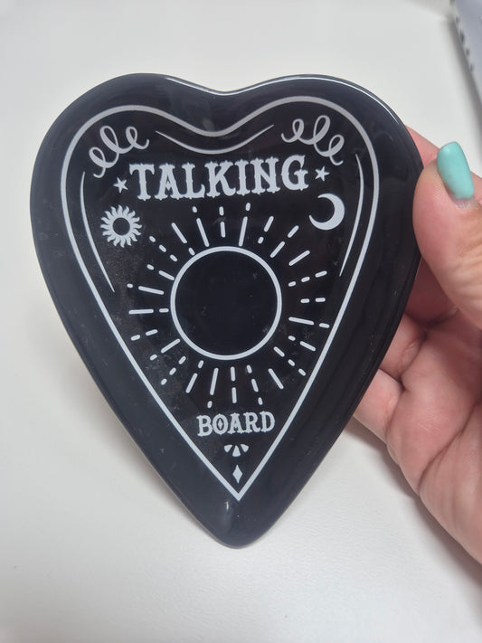 Bandeja de joyería Planchette-Diseño Talking Board Místico y esotérico