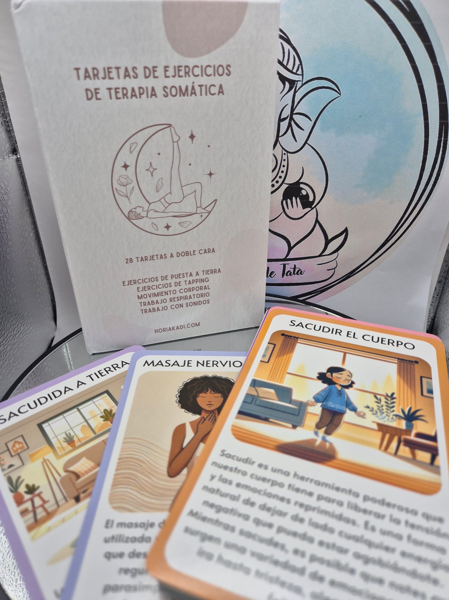 Oráculo Tarjetas de Ejercicios de Terapia Somática