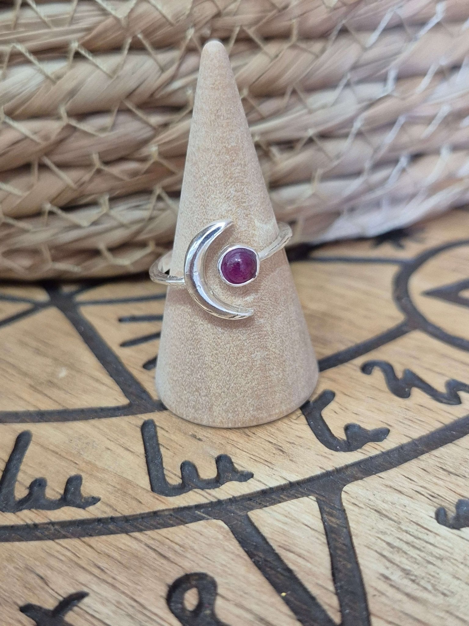 Anillo plata luna aleatorio anillosplataTienda esotérica Málaga - La Tienda de Tata Magic: tienda Esotérica en Málaga