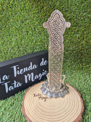 Portaincienso Ganesha Aluminio - Protección, Abundancia y Sabiduría Tienda esotérica Málaga - La Tienda de Tata Magic: tienda Esotérica en Málaga