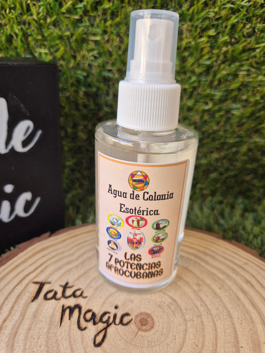 Agua de Colonia Esotérica las 7 Potencias Afrocubanas