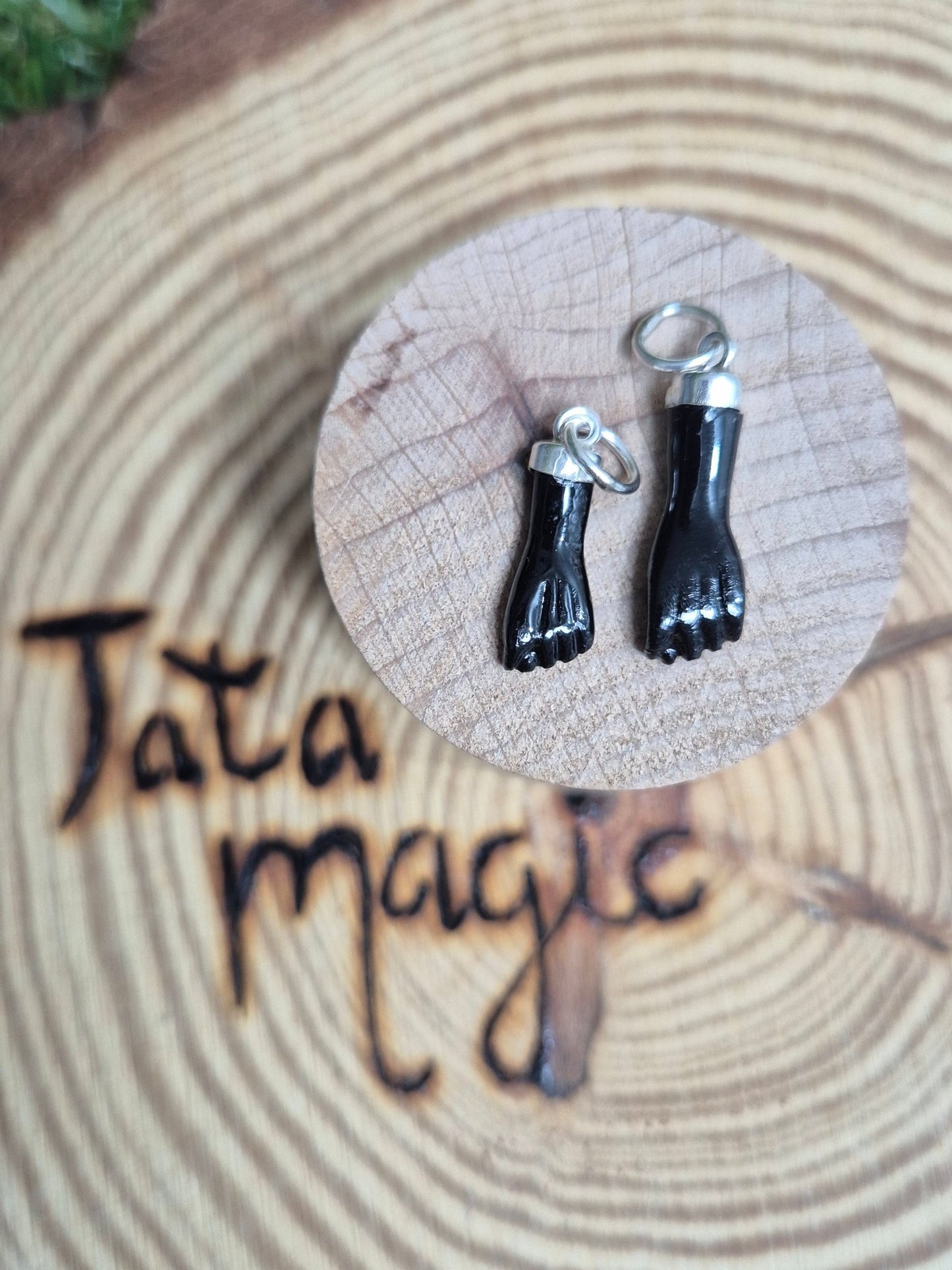 Colgante Plata 925 Figa Azabache - Consagrado Tienda esotérica Málaga - La Tienda de Tata Magic: tienda Esotérica en Málaga