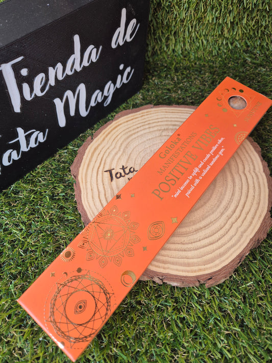 Incienso Manifestación Piedra Sol Goloka