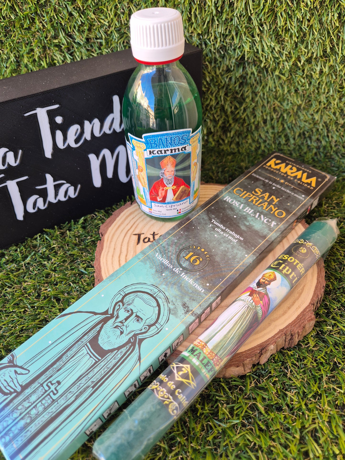 Pack San Cipriano - Rompe Hechizos, Limpia y Protege tu Energía