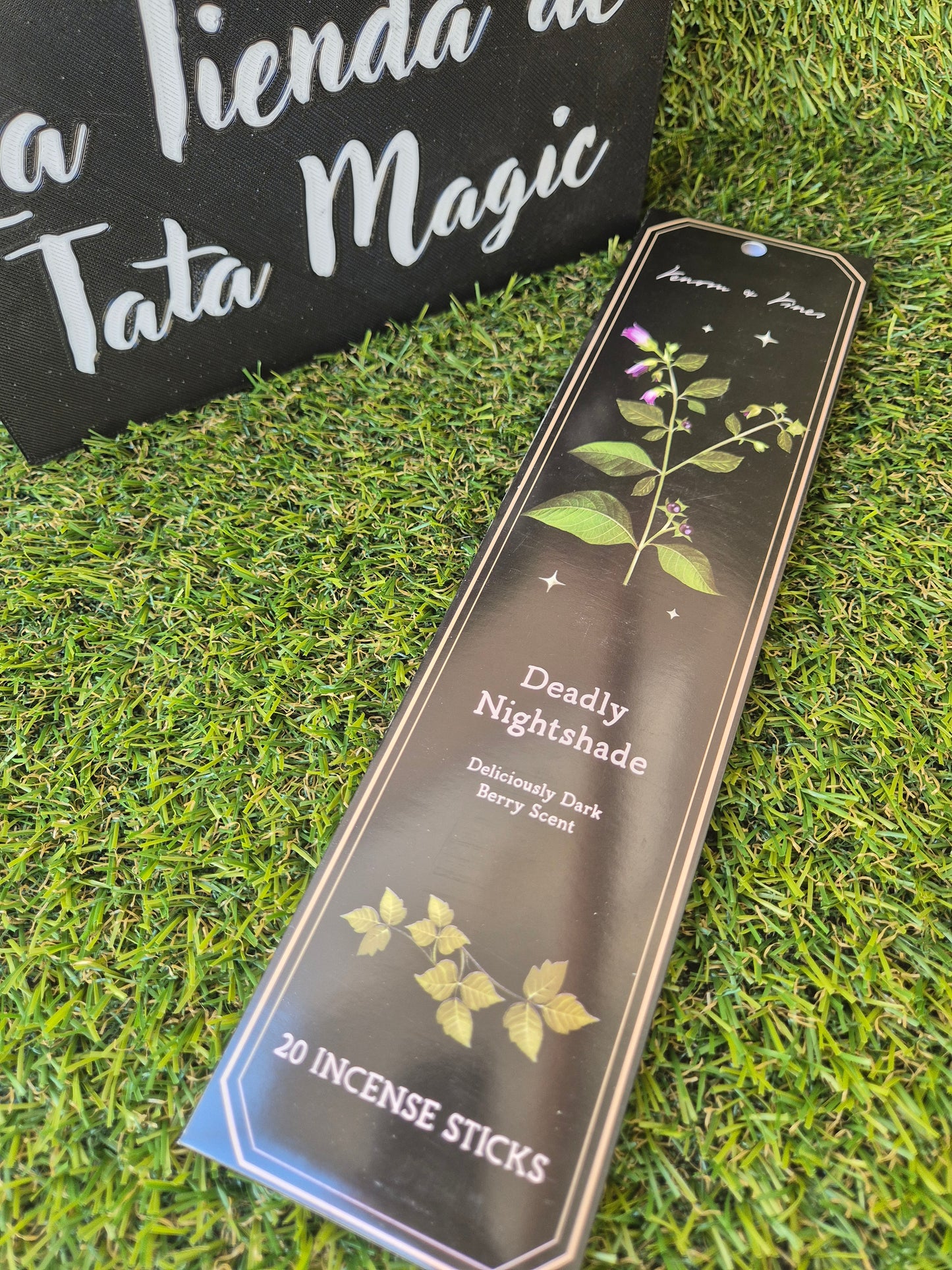 Pack Ritual de 4 Inciensos "Hierbas Venenosas" - Magia, Protección y Purificación