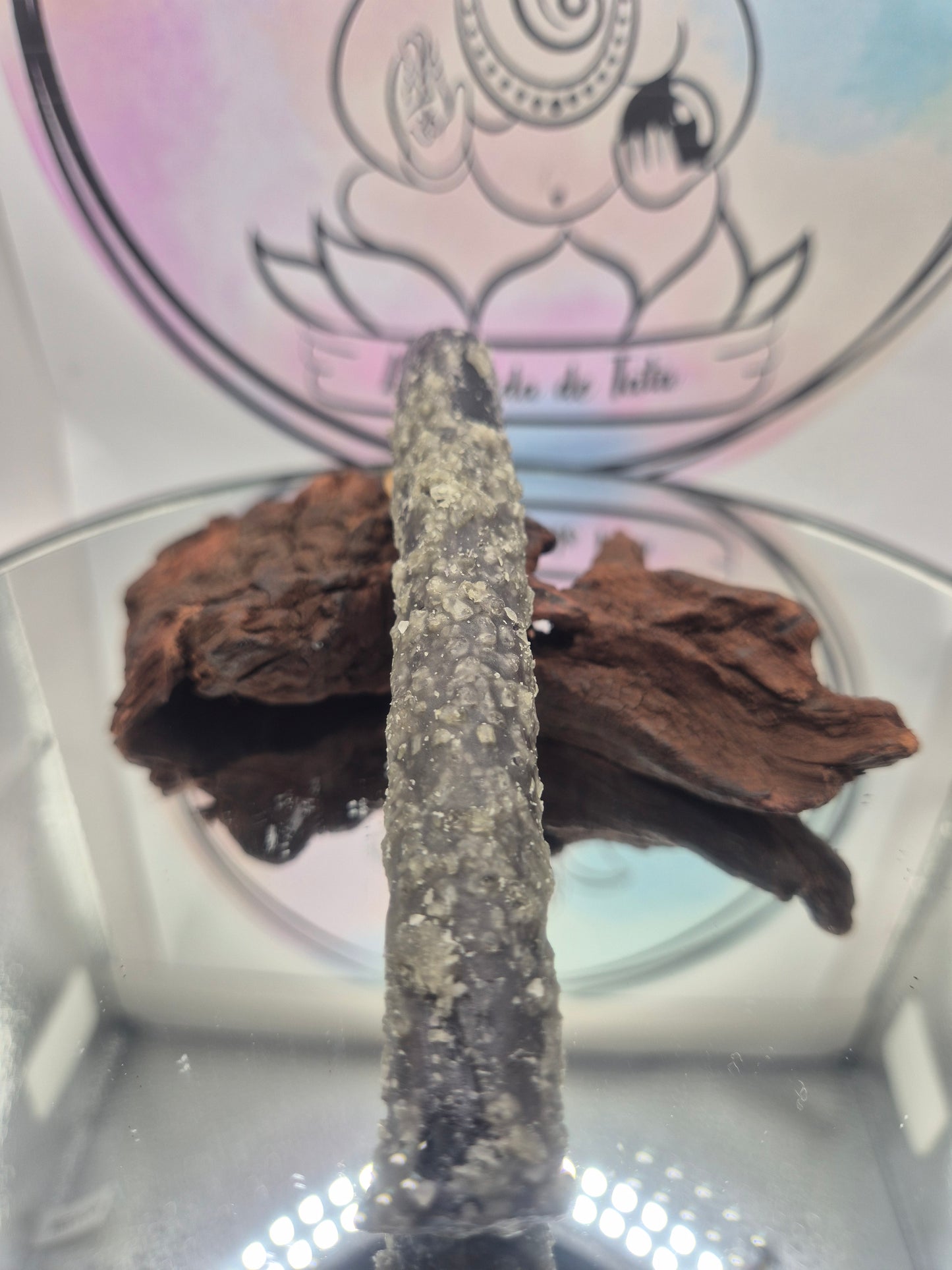 Vela Limpieza Mini Negra con sal