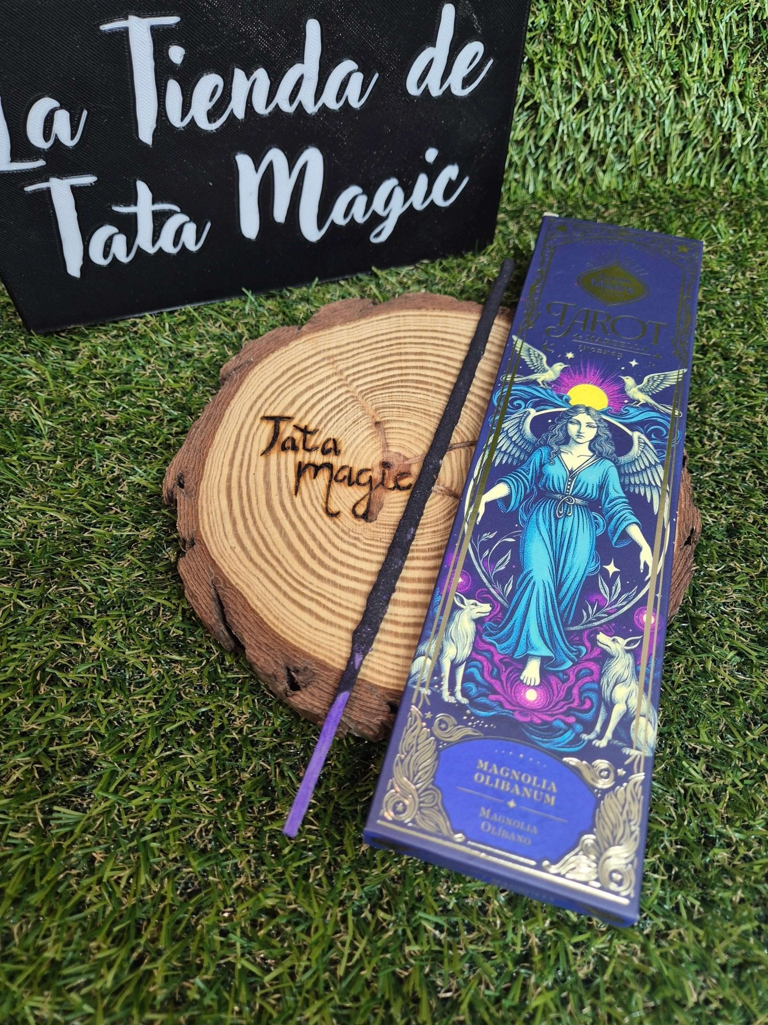 Incienso Tarot de Marsella de Sagrada Madre - Magnolia y Olíbano Tienda esotérica Málaga - La Tienda de Tata Magic: tienda Esotérica en Málaga