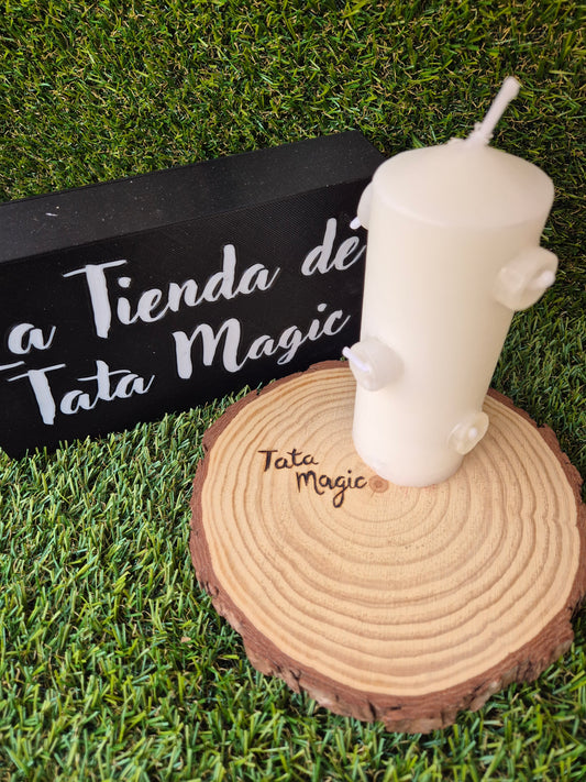 Velón 7 Mechas Blanco - Limpieza, Paz y Apertura Espiritual