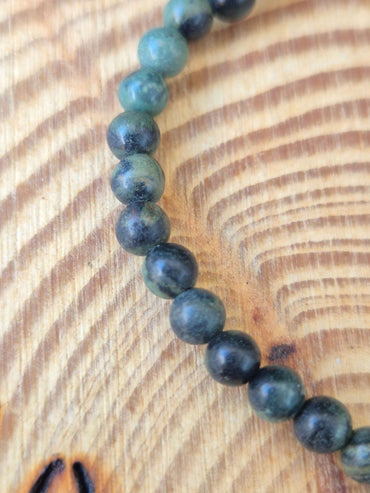Pulsera jaspe orbicular 4 mm JoyeriamineralespulserasTienda esotérica Málaga - La Tienda de Tata Magic: tienda Esotérica en Málaga