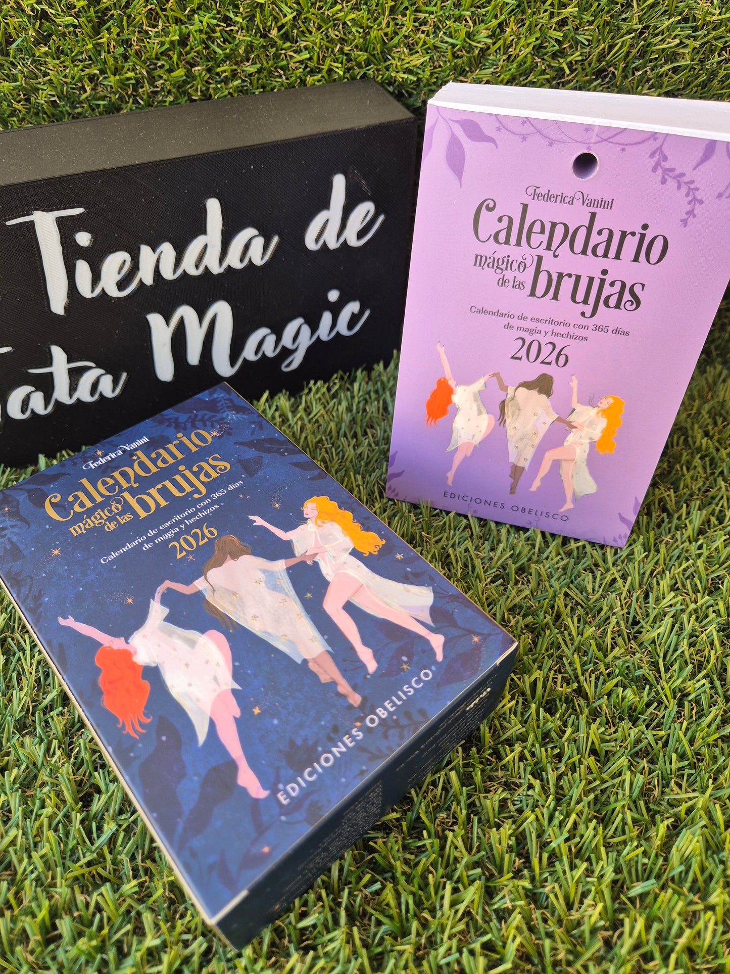 Calendario Mágico de las Brujas 2026 de Federica Venini - Fases Lunares, Sabbat y Portales Energéticos