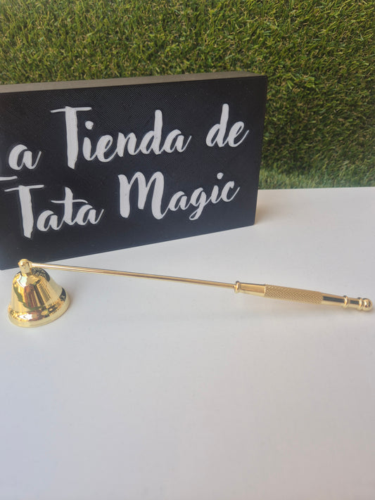 Apaga velas metálico Flexible Metálico-Negro, Plata, Cobre y Oro