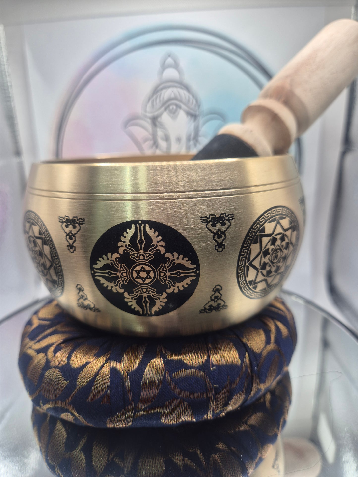 Cuenco Tibetano 4 Metales 11 Cm