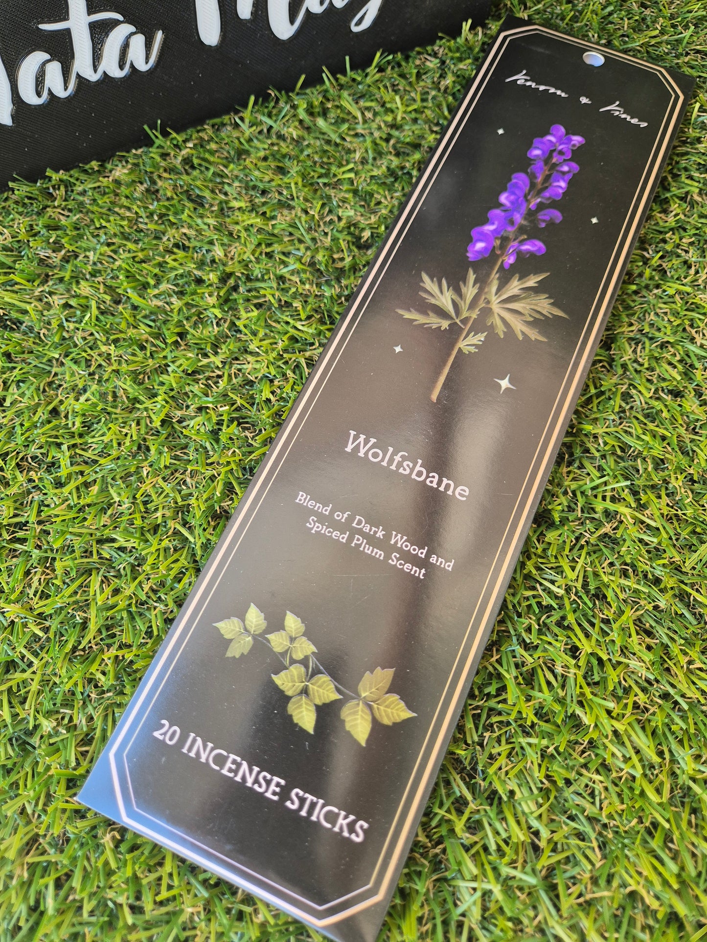 Pack Ritual de 4 Inciensos "Hierbas Venenosas" - Magia, Protección y Purificación