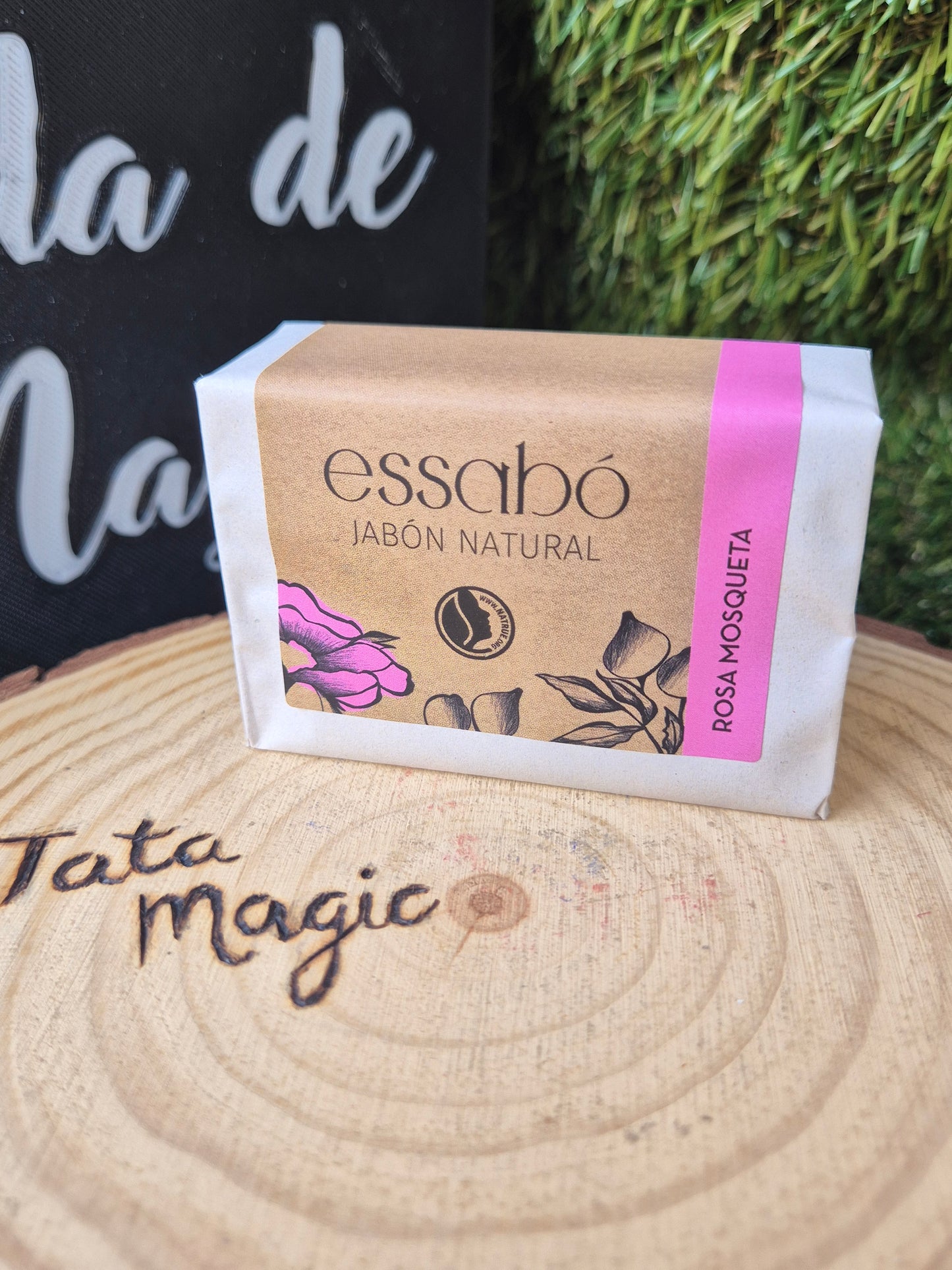 Jabón Orgánico Natural Rosa Mosqueta