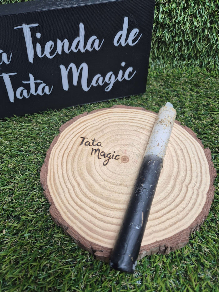 Vela Ritualizada Corta Envidia de 7 Llaves - Protección y Limpieza Energética