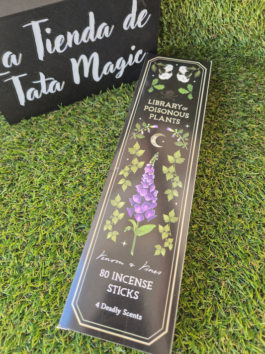 Pack Ritual de 4 Inciensos "Hierbas Venenosas" - Magia, Protección y Purificación