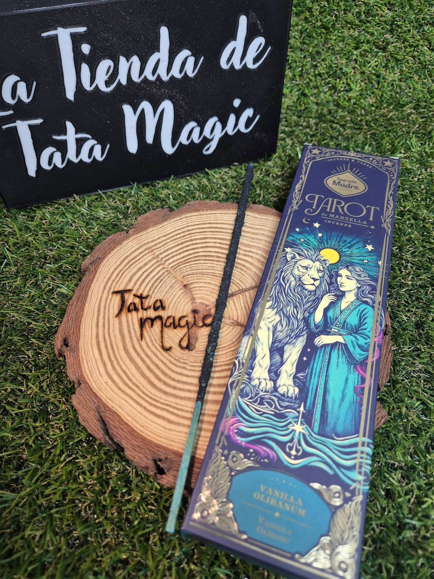 Incienso Tarot de Marsella de Sagrada Madre - Vainilla y Olíbano Tienda esotérica Málaga - La Tienda de Tata Magic: tienda Esotérica en Málaga