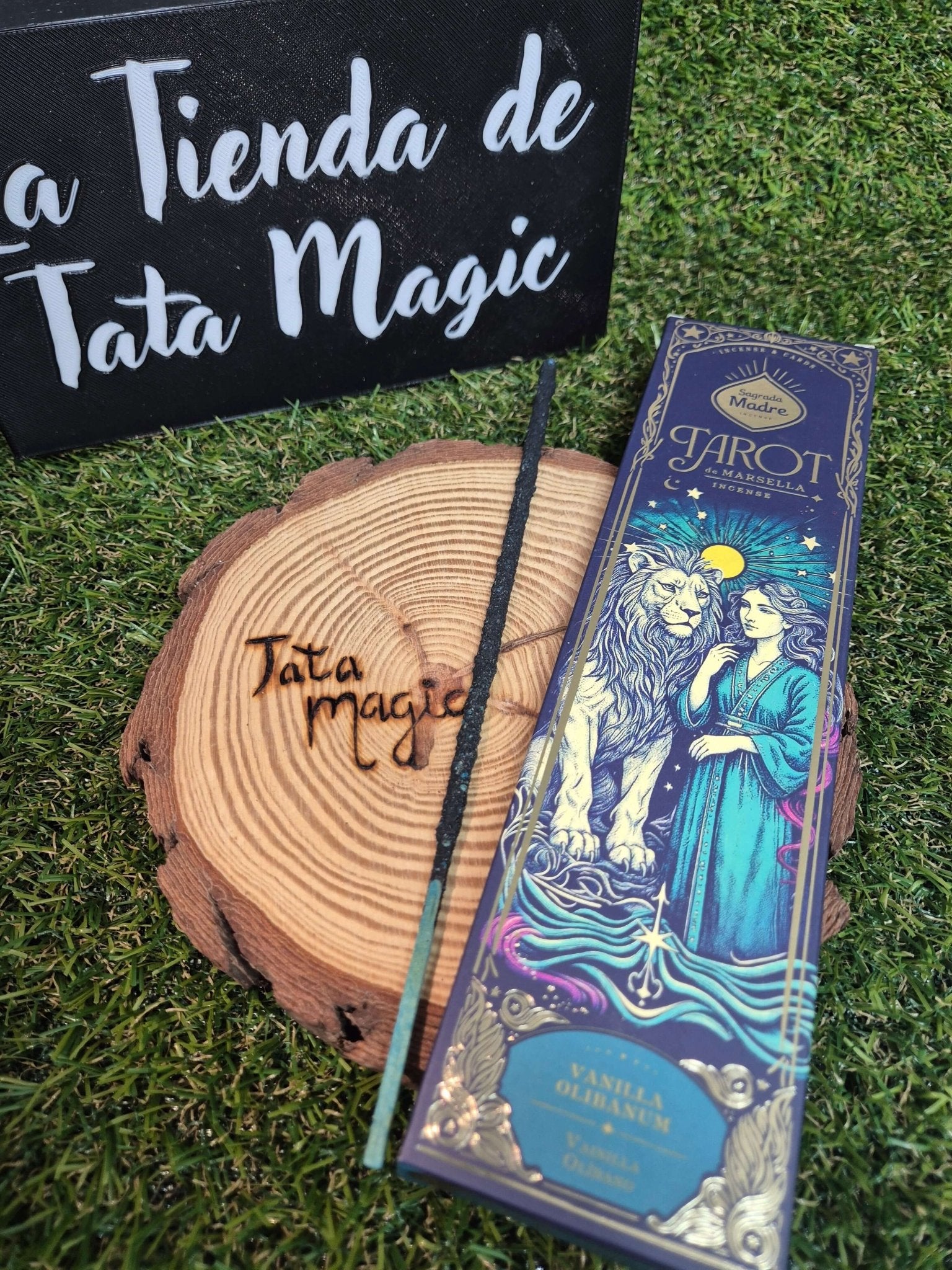 Incienso Tarot de Marsella de Sagrada Madre - Vainilla y Olíbano Tienda esotérica Málaga - La Tienda de Tata Magic: tienda Esotérica en Málaga