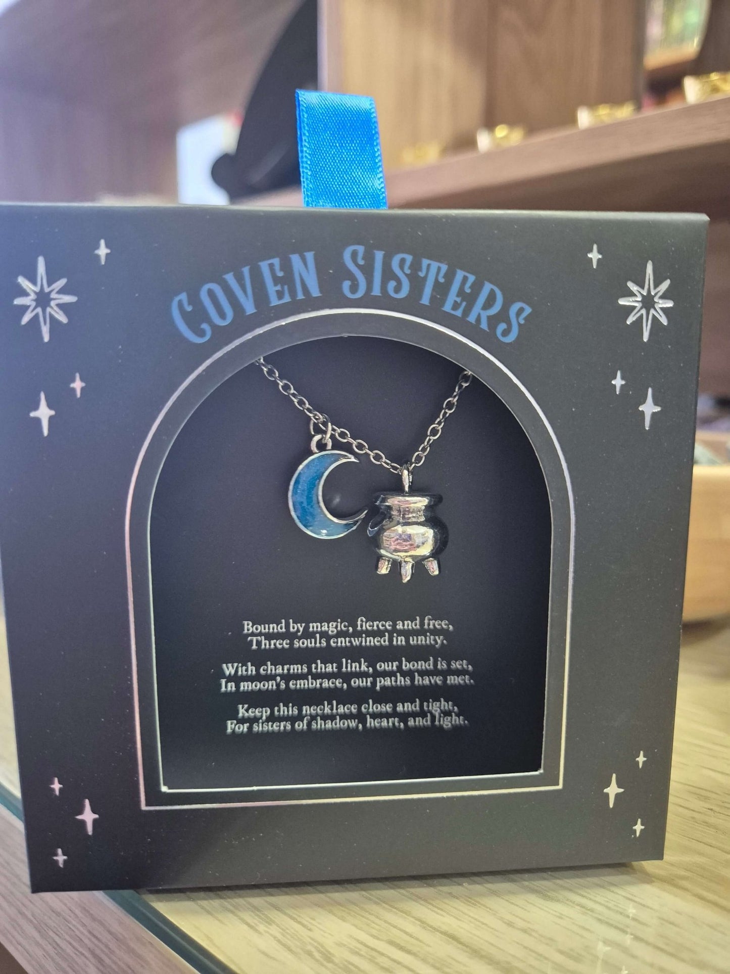 Colgante caldero acero coven sister Tienda esotérica Málaga - La Tienda de Tata Magic: tienda Esotérica en Málaga