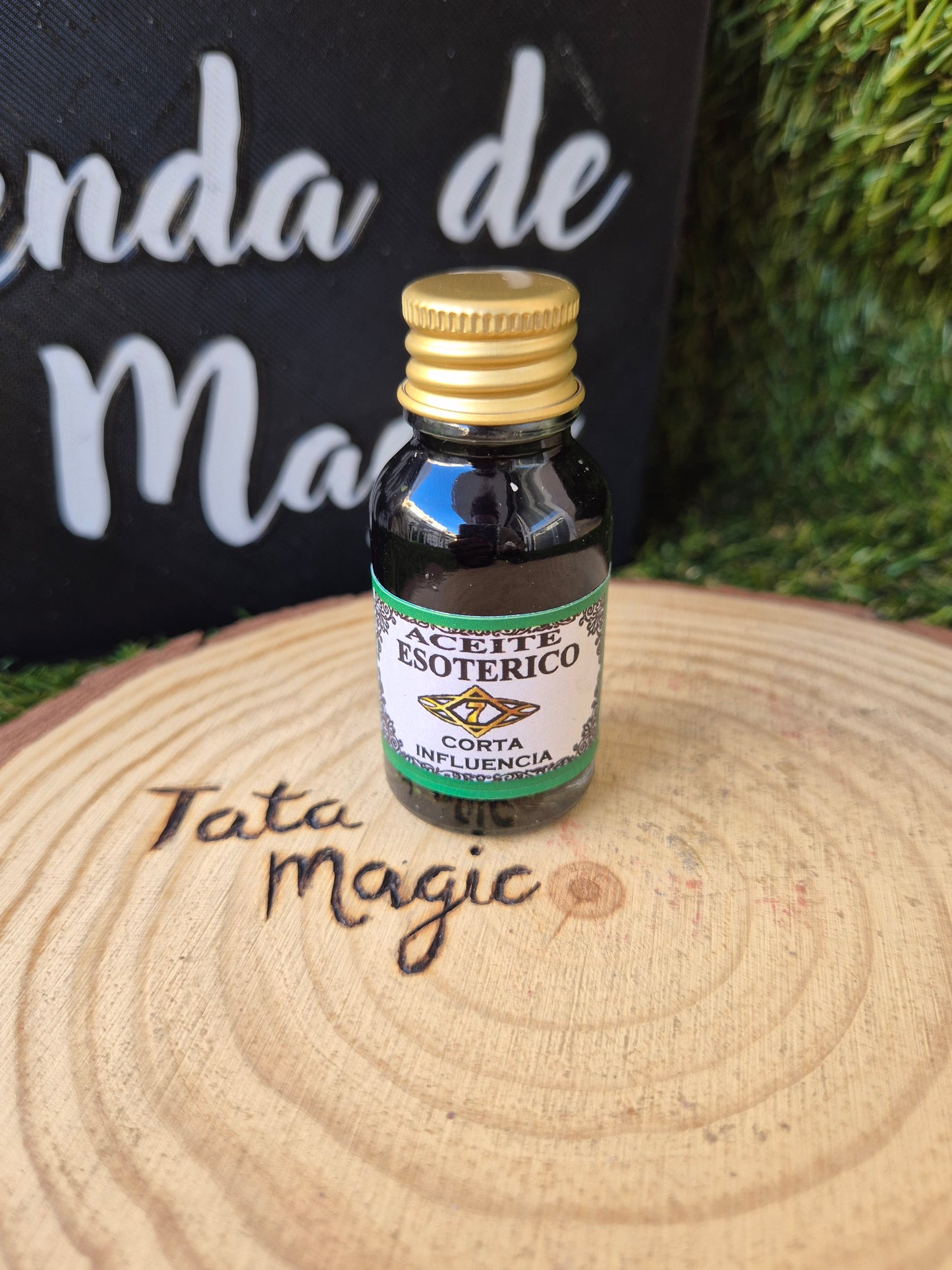 Aceite Esotérico Corta Influencias Ritualizado de 7 Llaves - Protección, Limpieza y Corte Energético