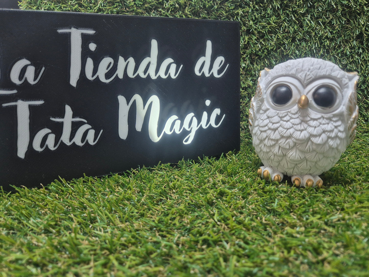 Búhos Ver, Oír y Callar-Sabiduría, protección y decoración esotérica