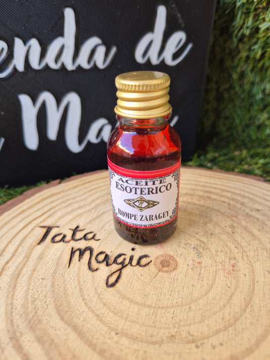 Aceite Esotérico Rompe Zaragüey Ritualizado de 7 Llaves - Corte, Limpieza Fuerte y Protección