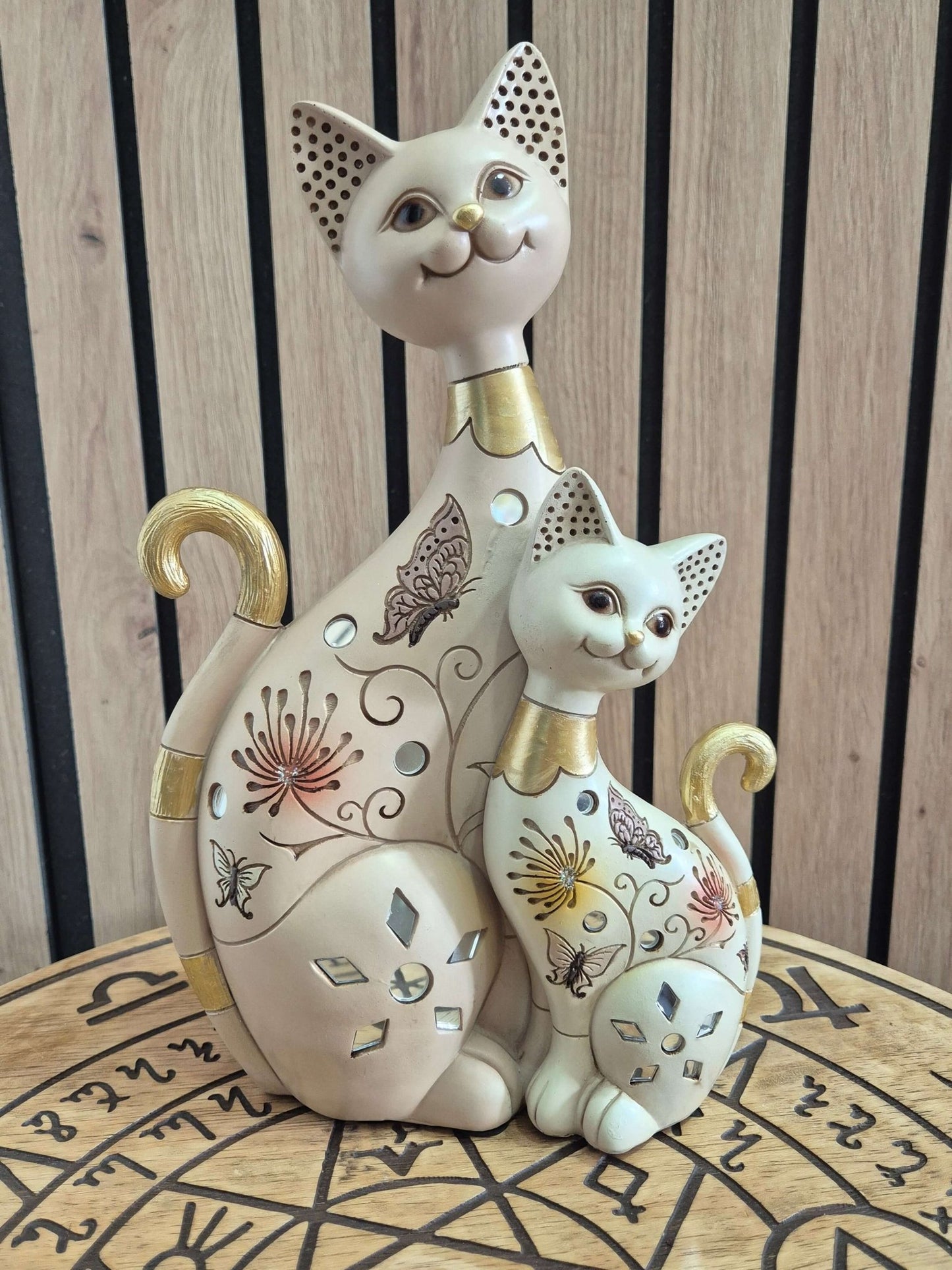 Figura gato madre e hijo Tienda esotérica Málaga - La Tienda de Tata Magic: tienda Esotérica en Málaga