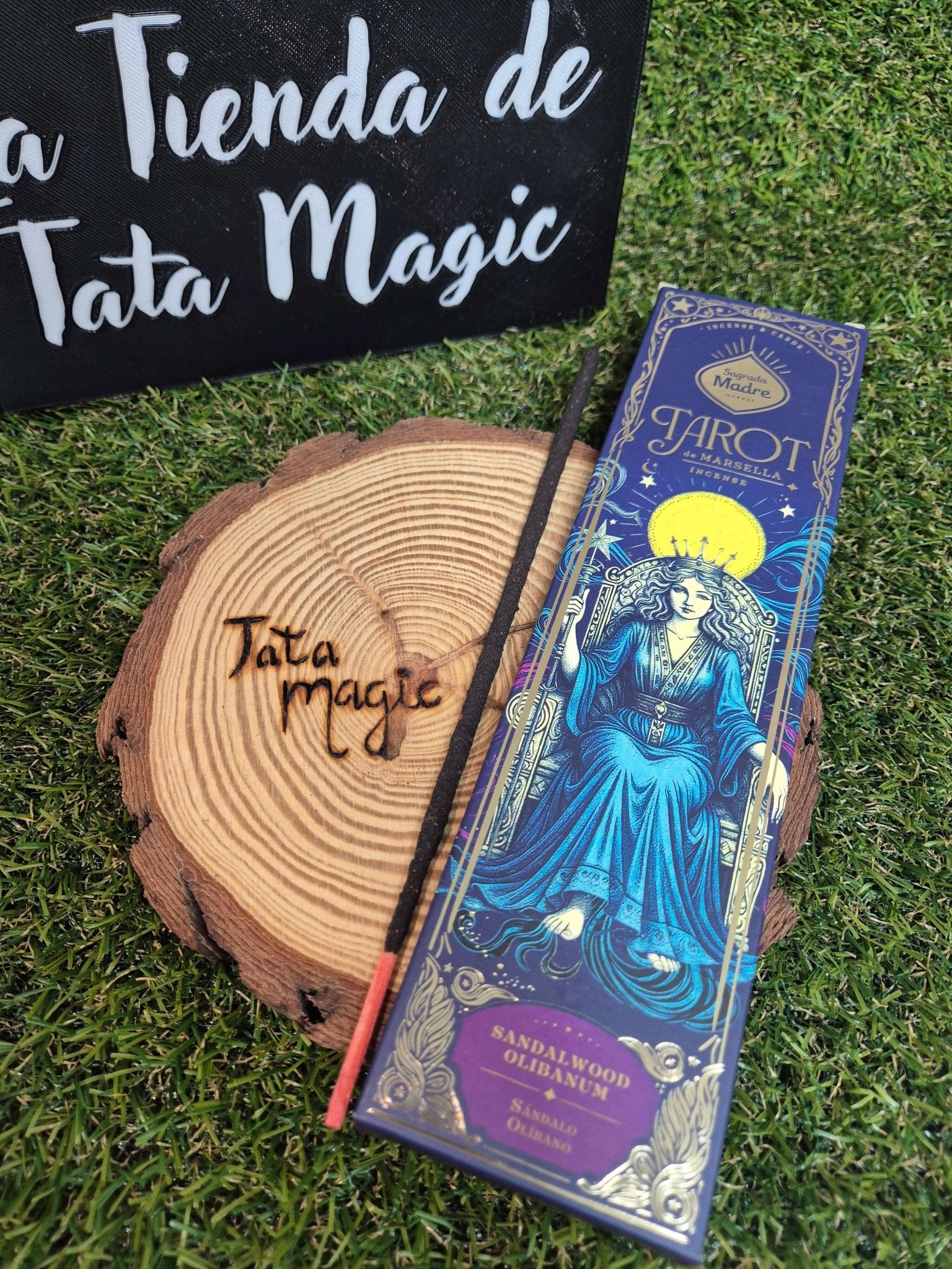 Incienso Tarot de Marsella de Sagrada Madre - Sándalo y Olíbano Tienda esotérica Málaga - La Tienda de Tata Magic: tienda Esotérica en Málaga