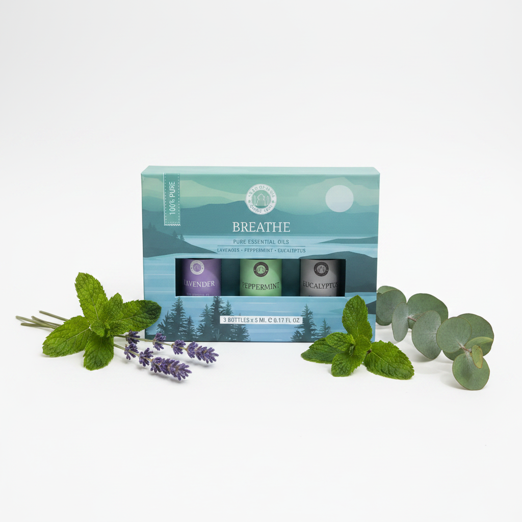 Set BREATHE - Caja aceites