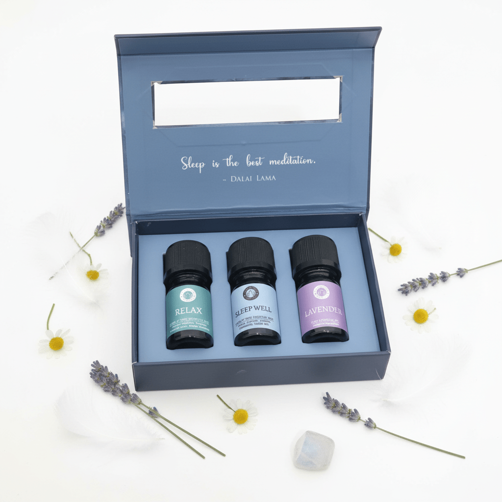 Set Aceites Esenciales SLEEP - Relax, Sleep Well y Lavender | Song of India Aceites EsencialesTienda esotérica Málaga - La Tienda de Tata Magic: tienda Esotérica en Málaga
