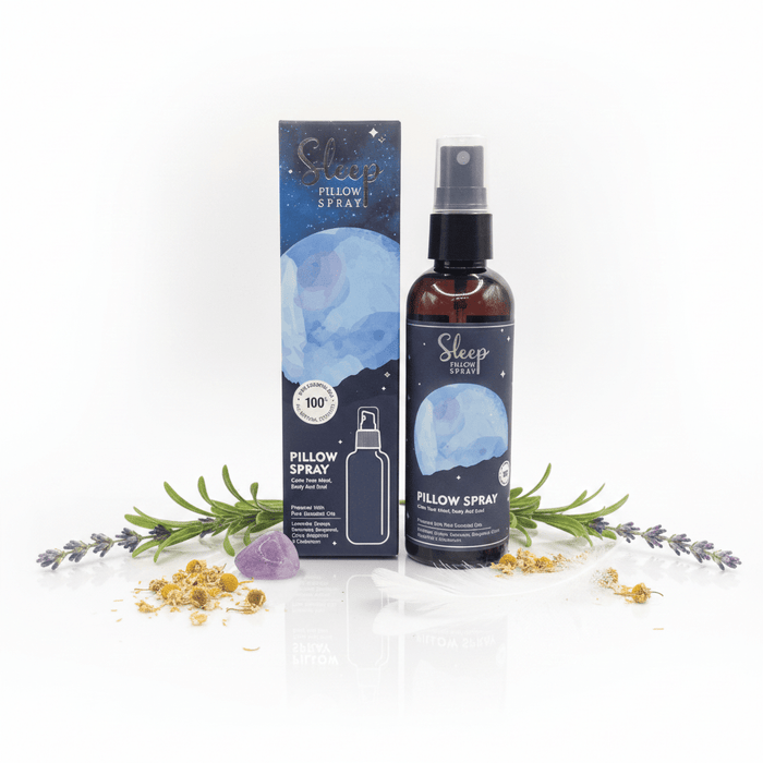 Spray de Almohada Sleep — Aromaterapia Espiritual para el Descanso
