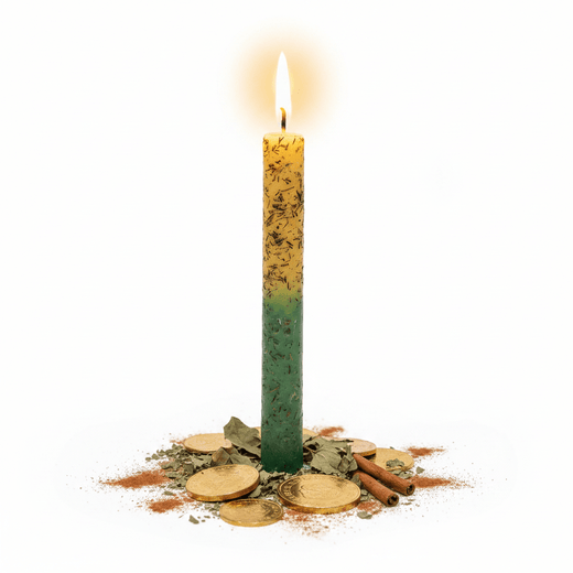 Vela Ritualizada Atrae Clientes — Ritual para Ventas y Prosperidad VelasTienda esotérica Málaga - La Tienda de Tata Magic: tienda Esotérica en Málaga