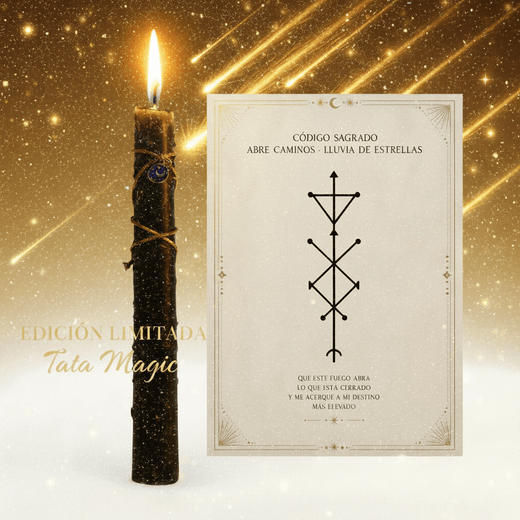 Vela Ritualizada Lluvia de Estrellas Acuáridas — Edición Exclusiva Velas RitualizadasTienda esotérica Málaga - La Tienda de Tata Magic: tienda Esotérica en Málaga